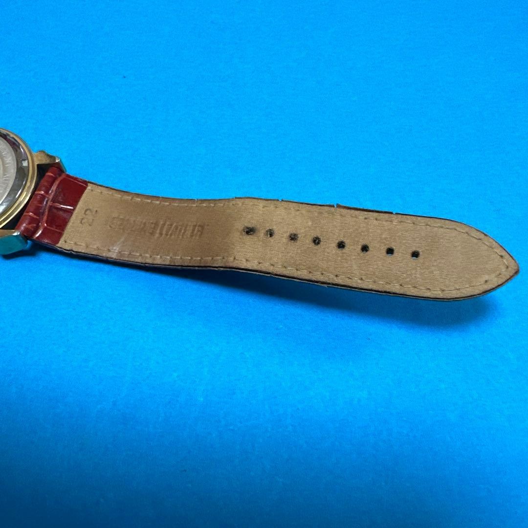COGU ITALY Automatic Small Second Watch 20 Jewels Gold Case Vintage Classic