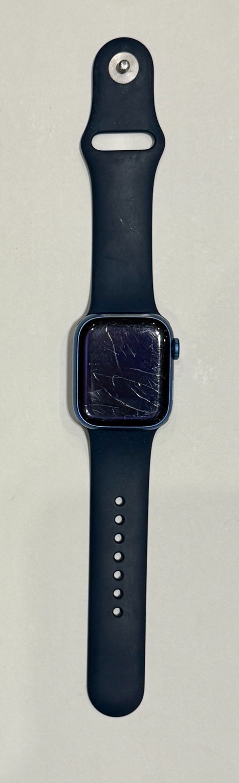 Apple Watch Series 7 GPS Only 41MM Blue w/ Sport Band Model-MKN13LL/A
