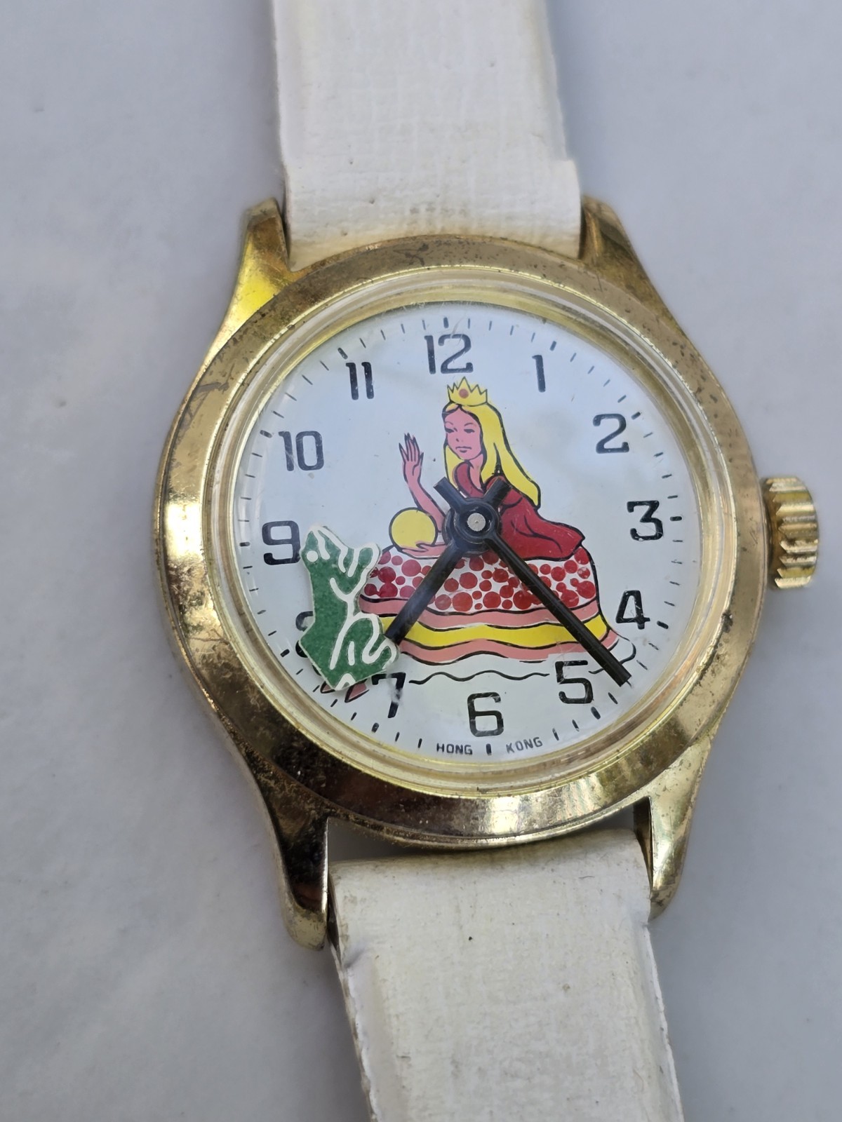 Vintage Swiss Made Princess And The Frog AUTAMATON Watch – MANUAL WIND – WORKS!!