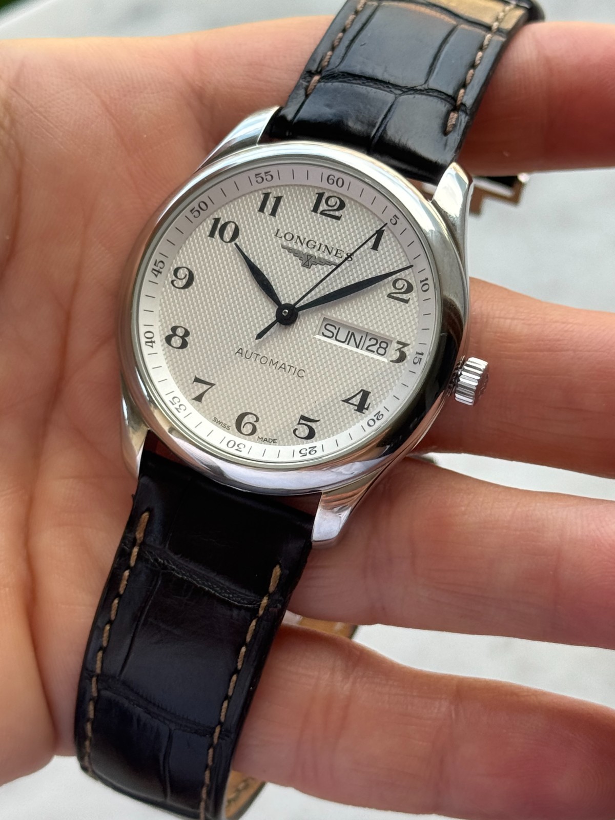 Longines Master Collection Automatic Day Date L2.755.4 Mens 38mm Swiss Made