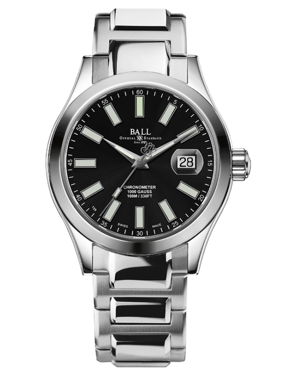 Engineer III Marvelight Chronometer 40mm | Black Dial Wristwatch NM9026C-S6CJ-BK
