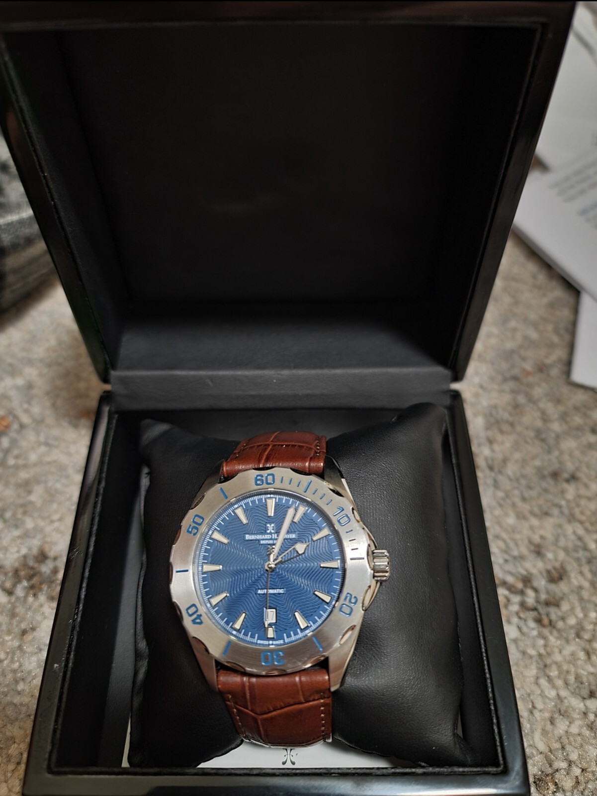 Used Good (Bernhard H Mayer)Men’s Watch #1143 Of 4999 Limited Edison