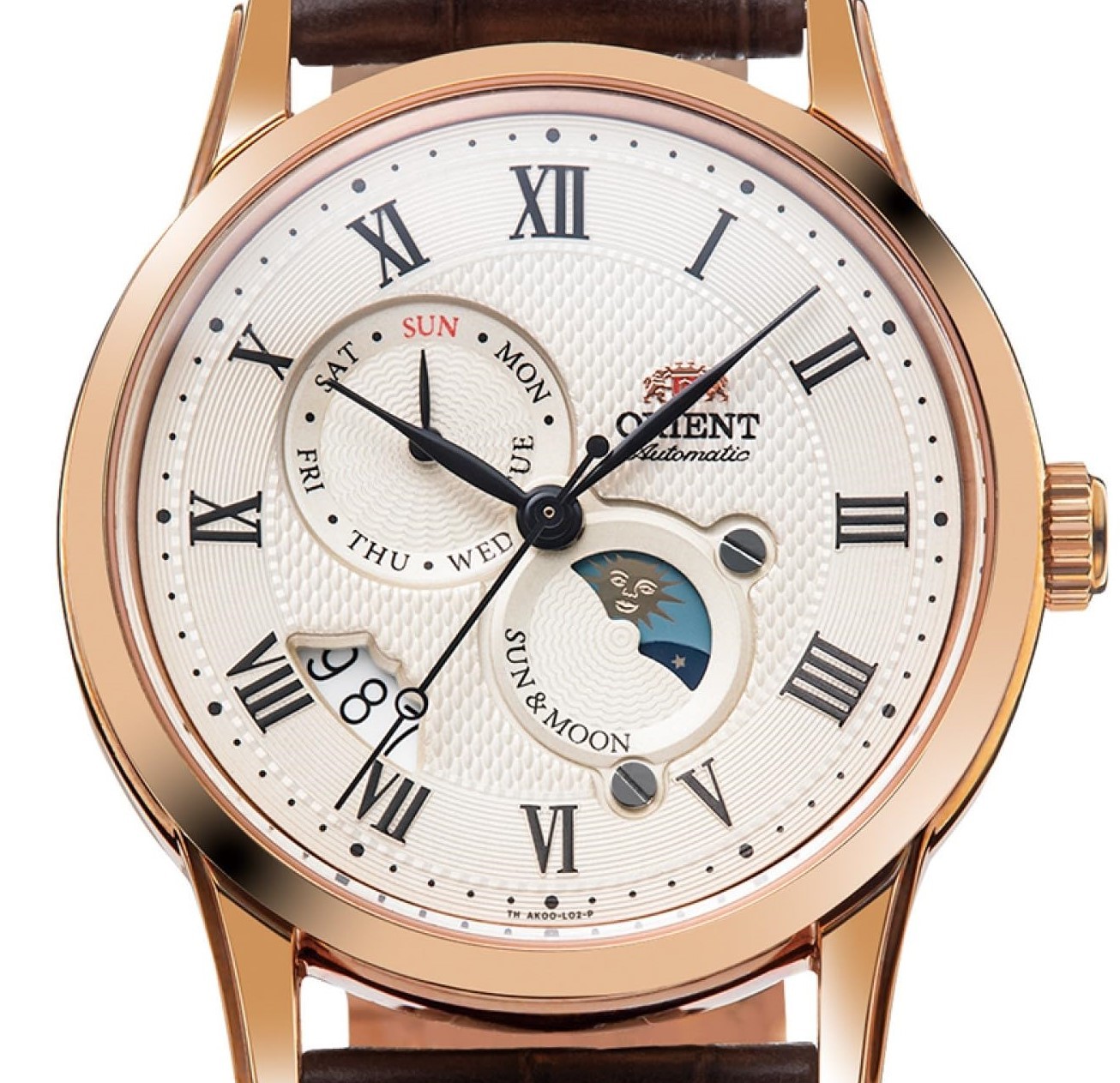 ORIENT Classic SUN & MOON RN-AK0001S Men’s Watch Brand New in Box from Japan