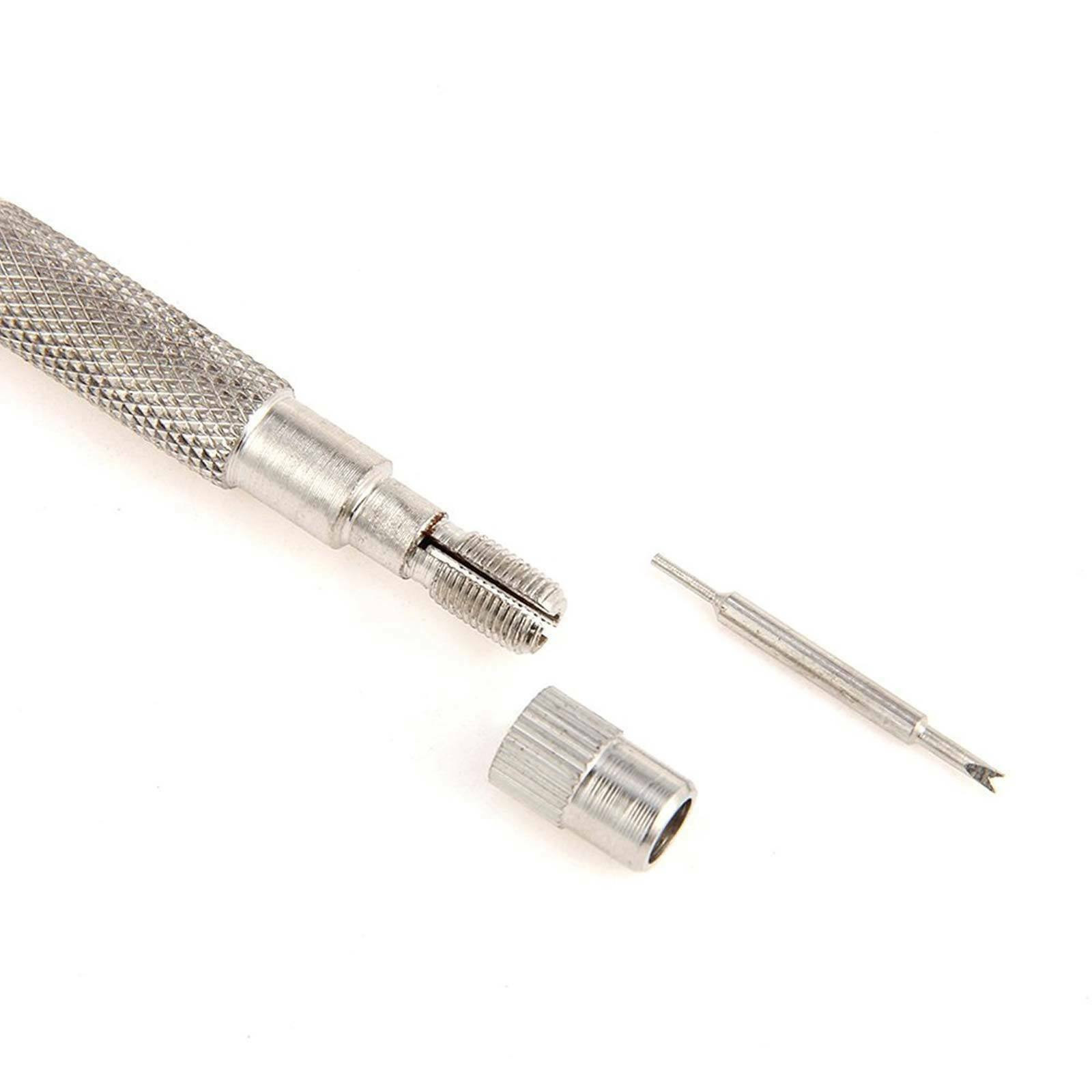 Metal Adjustable Band Watch Strap Bracelet Link Pin Remover Repair Tool Kit Set