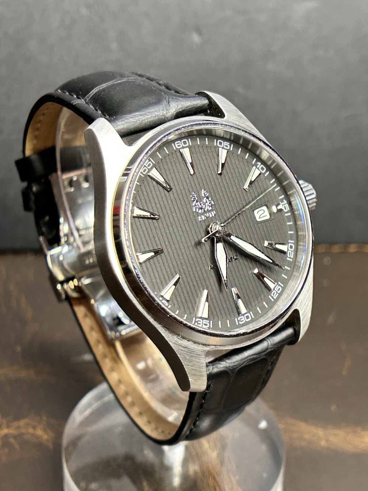 Sevin “Nocturne” Black Automatic Watch With Seiko NH35
