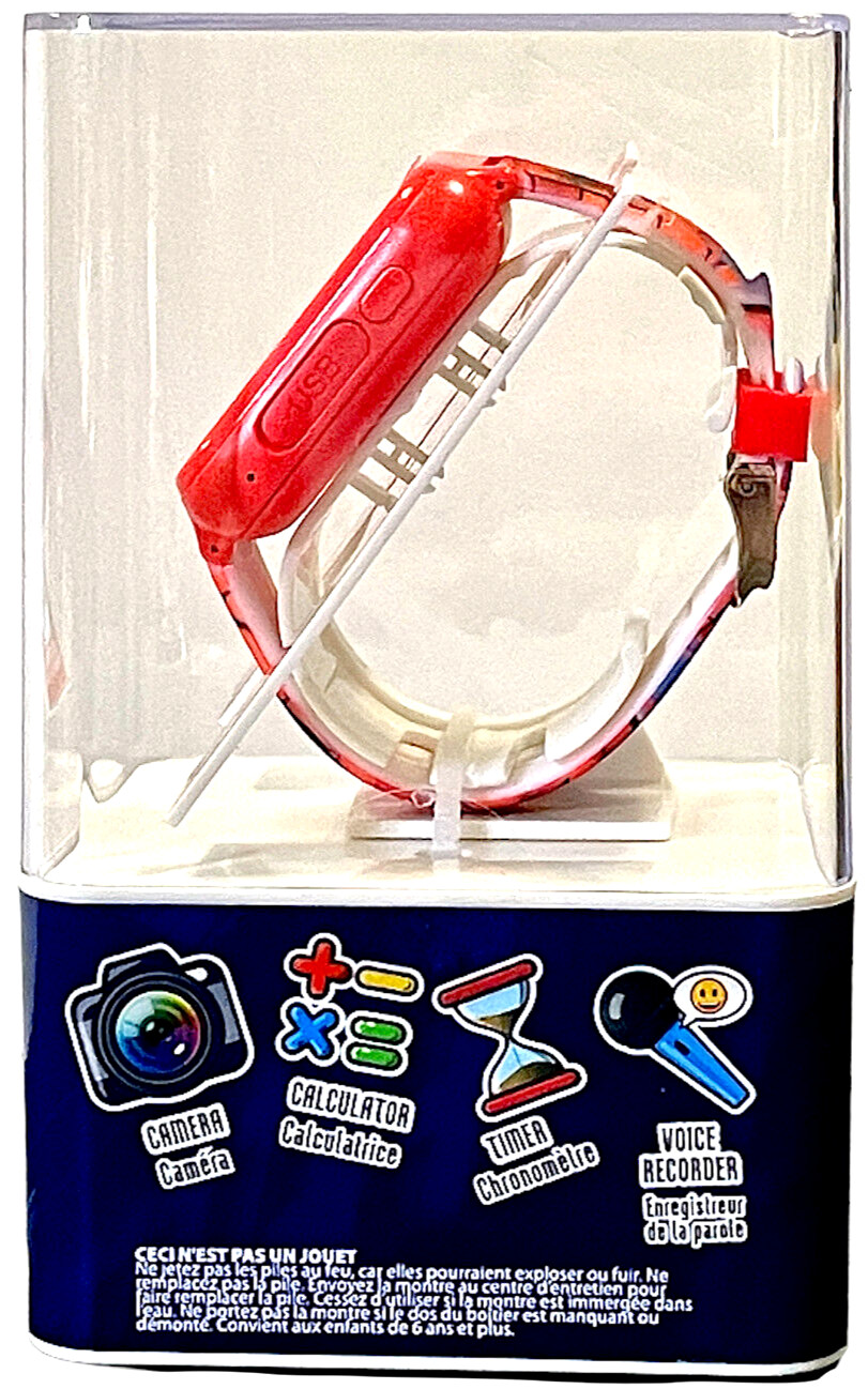SPIDER-MAN Digital WATCH ~ Touchscreen w/ Games Video Camera Alarm ~ MARVEL