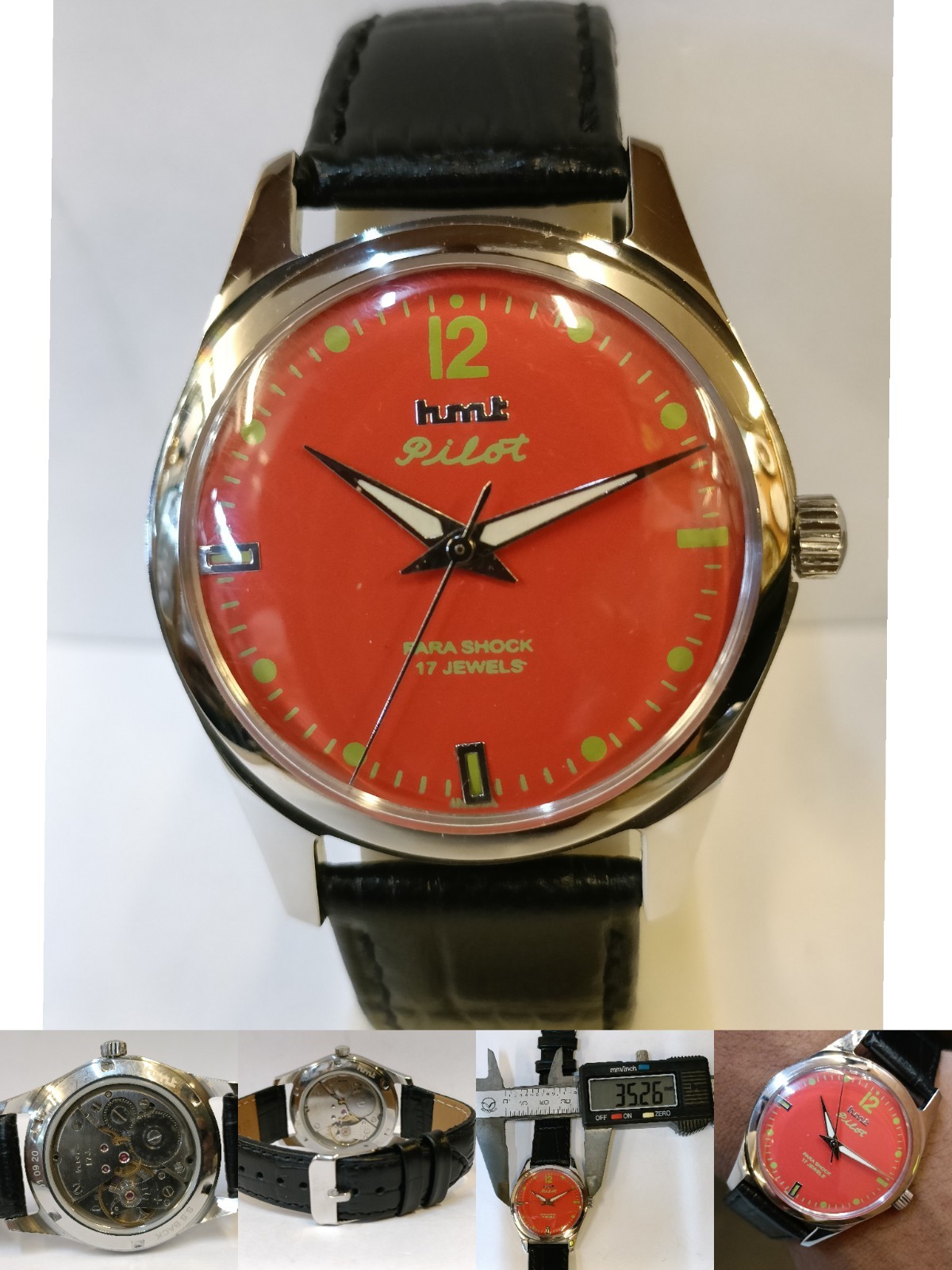 REFURBISHED HMT PILOT 17J WINDING 0231 INDIA MEN’S WORKING CONDITION