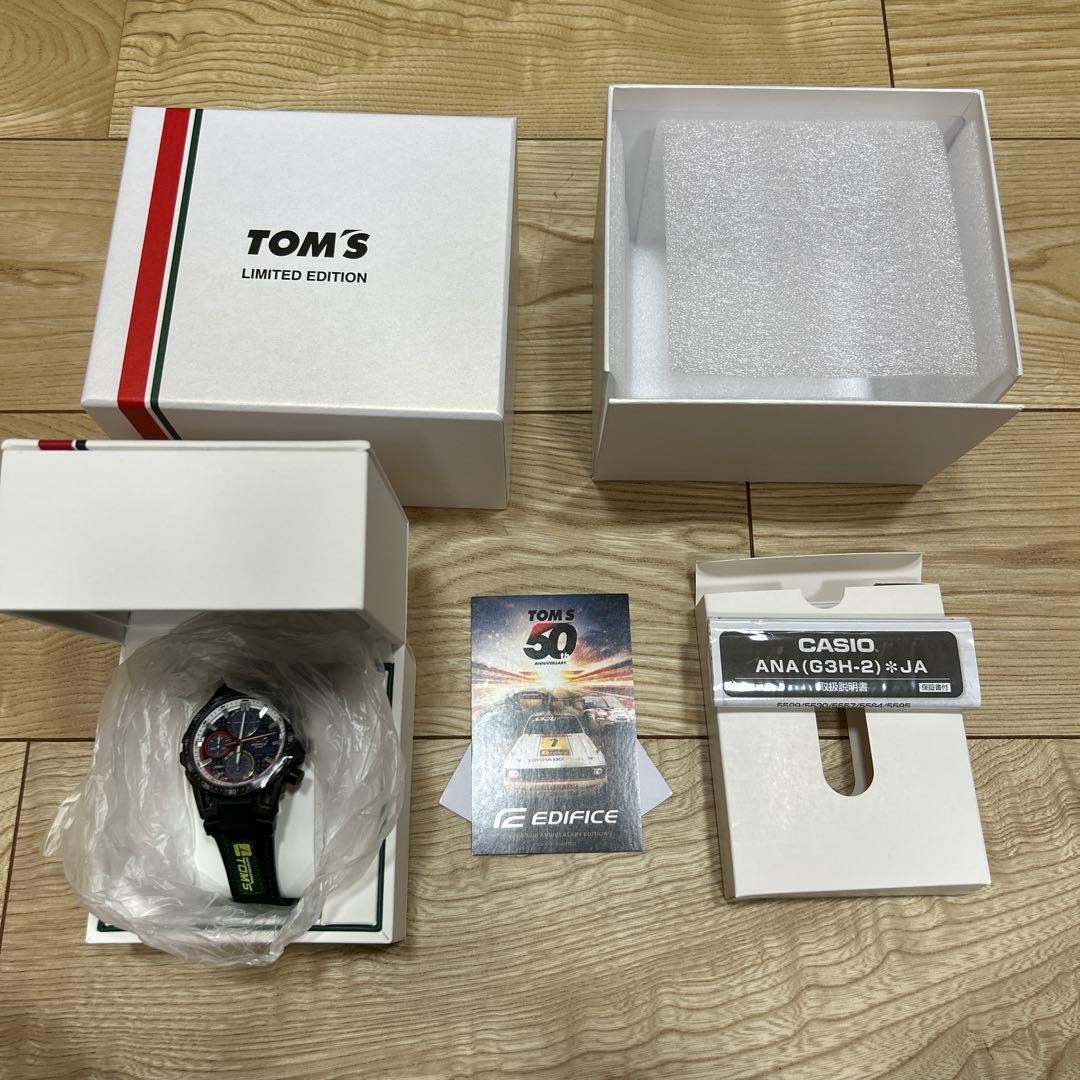 TOYOTA x CASIO EDIFICE Tom’s Wristwach Limited New