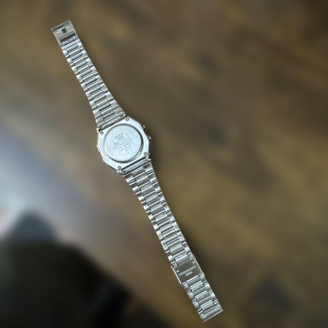 CASIO A158W Silver Digital Wristwatch