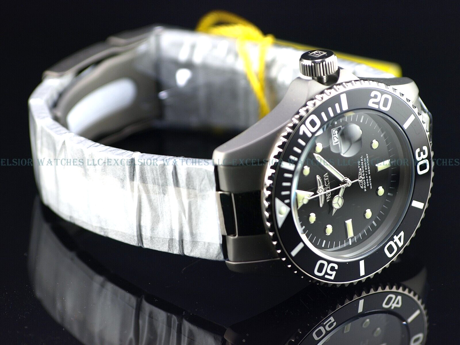 New Invicta Men’s 45mm SOLID TITANIUM Pro Diver AUTOMATIC NH35A 200m Watch 0420