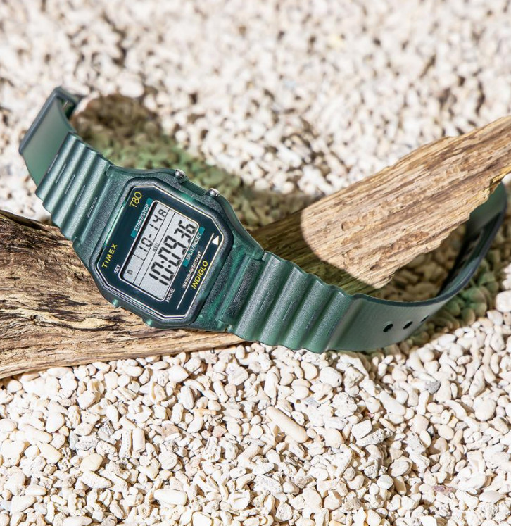 Timex T80 Translucent TW2Y34100 Quartz Watch Green June 2026 New Release