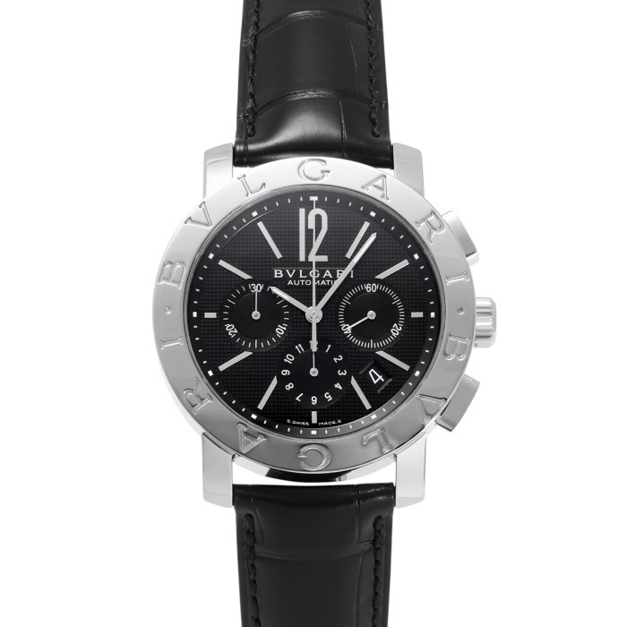 Bvlgari Bulgari BB42BSLDCH Stainless Steel 42.0mm Black Dial Automatic #YKW835