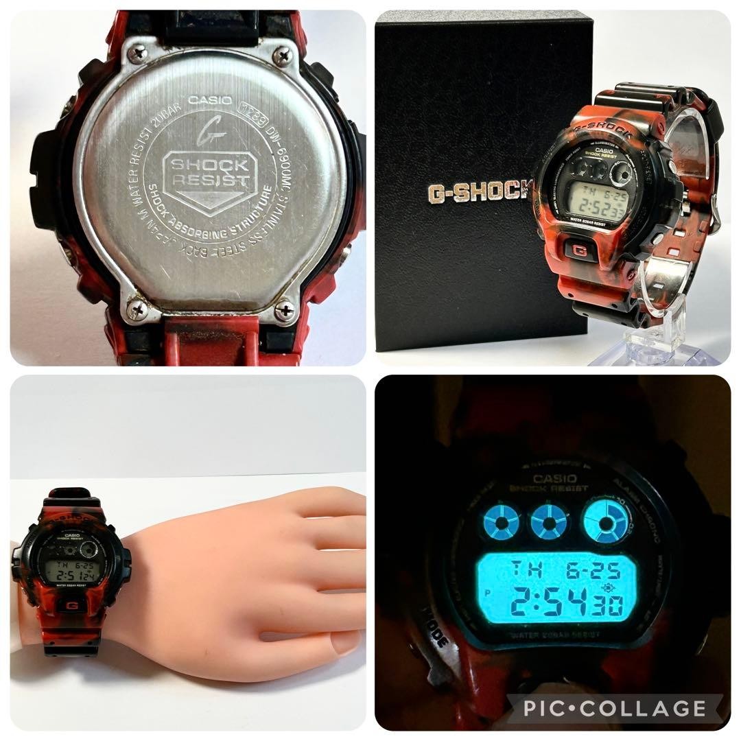 [Working] CASIO G-SHOCK DW-6900MC-4JF 【USED】