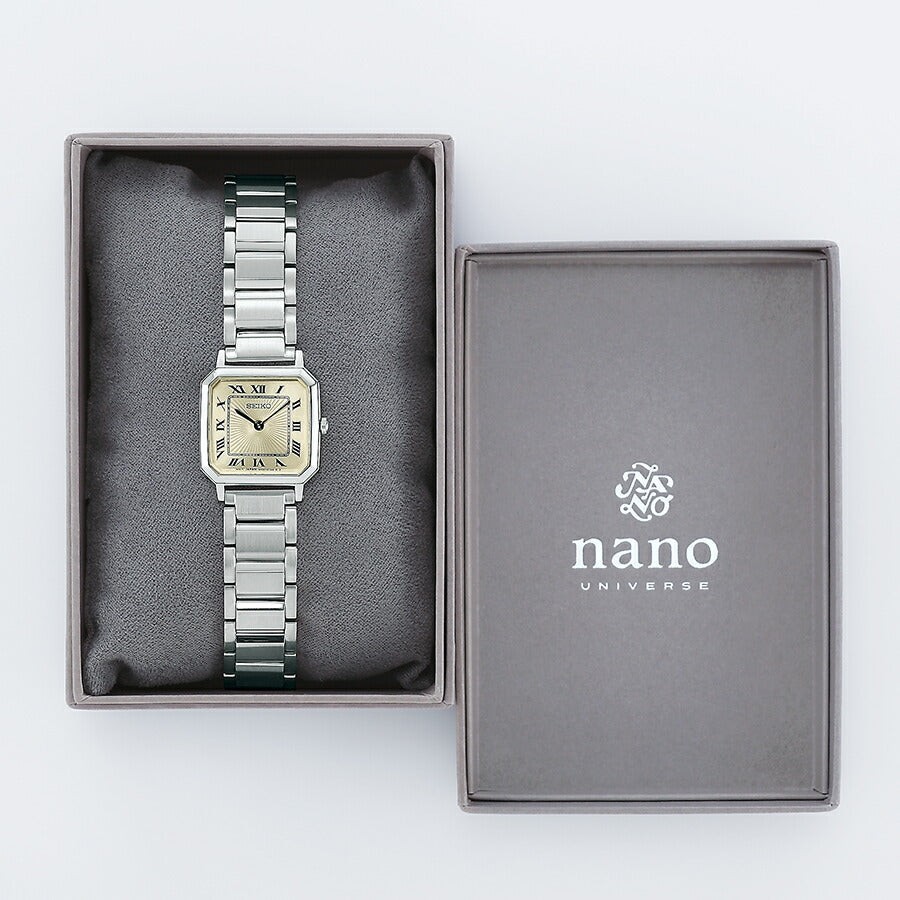 SEIKO SELECTION SSEH015 nano universe Collaboration Model Watch in Box