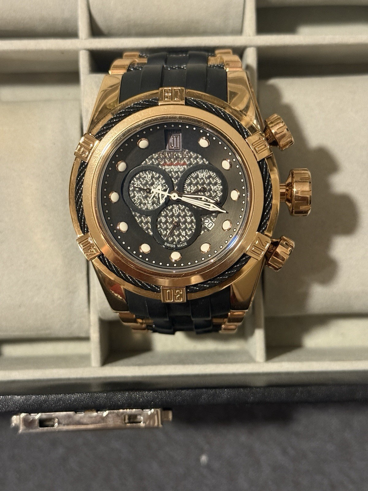 Jason Taylor – Invicta Reserve Limited Edition 283/999 Swiss Chrono 53mm Watch