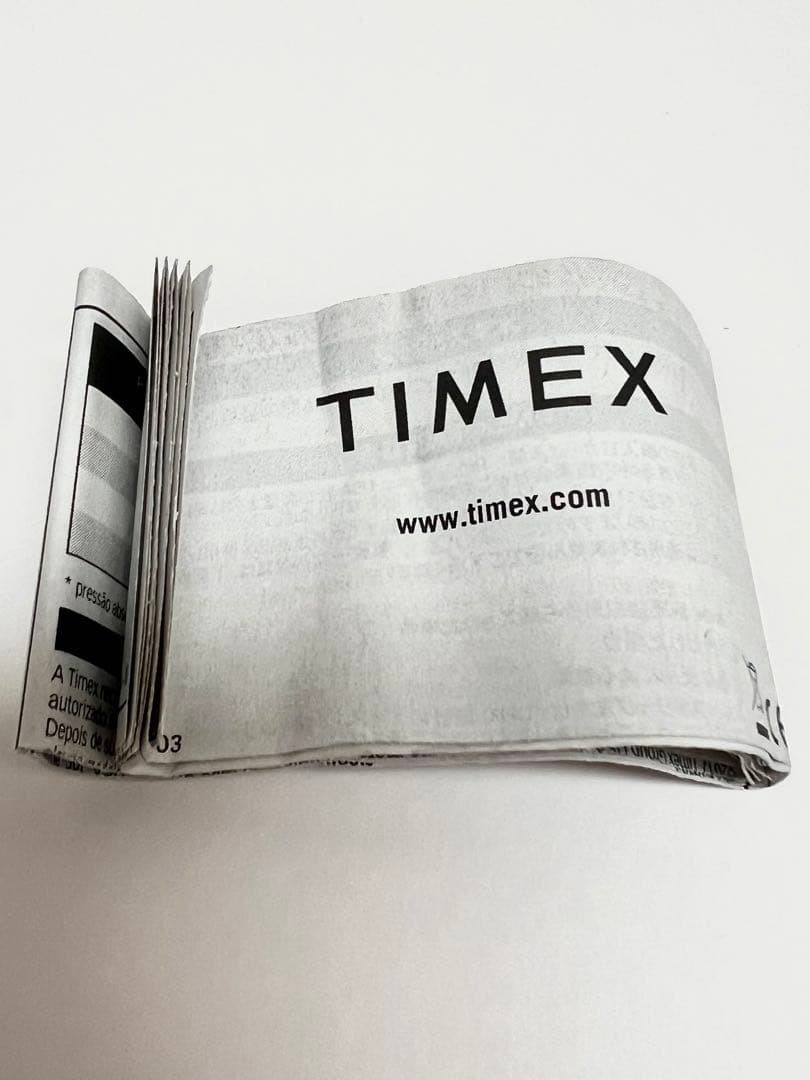 TIMEX x Peanuts Snoopy Collaboration Watch Unused Quartz 3.5cm Dial 23cm Band