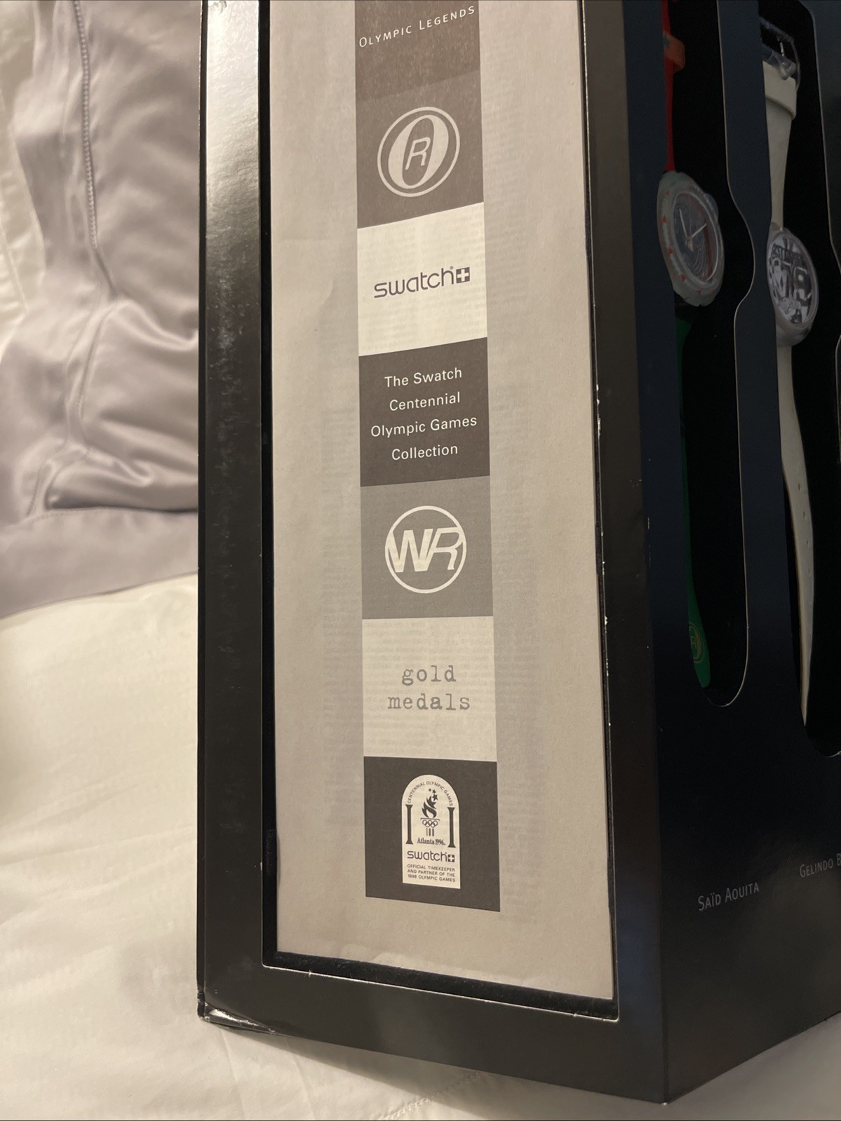Olympic Legends Swatch Watch Box Set 10 WATCHES