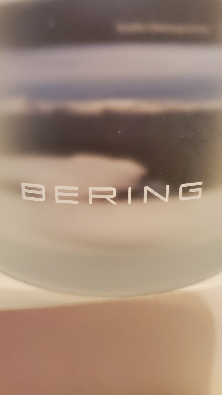 Bering Time Ceramic Silver Stainless Steel Ceramic Links Women’s Watch 11435-754