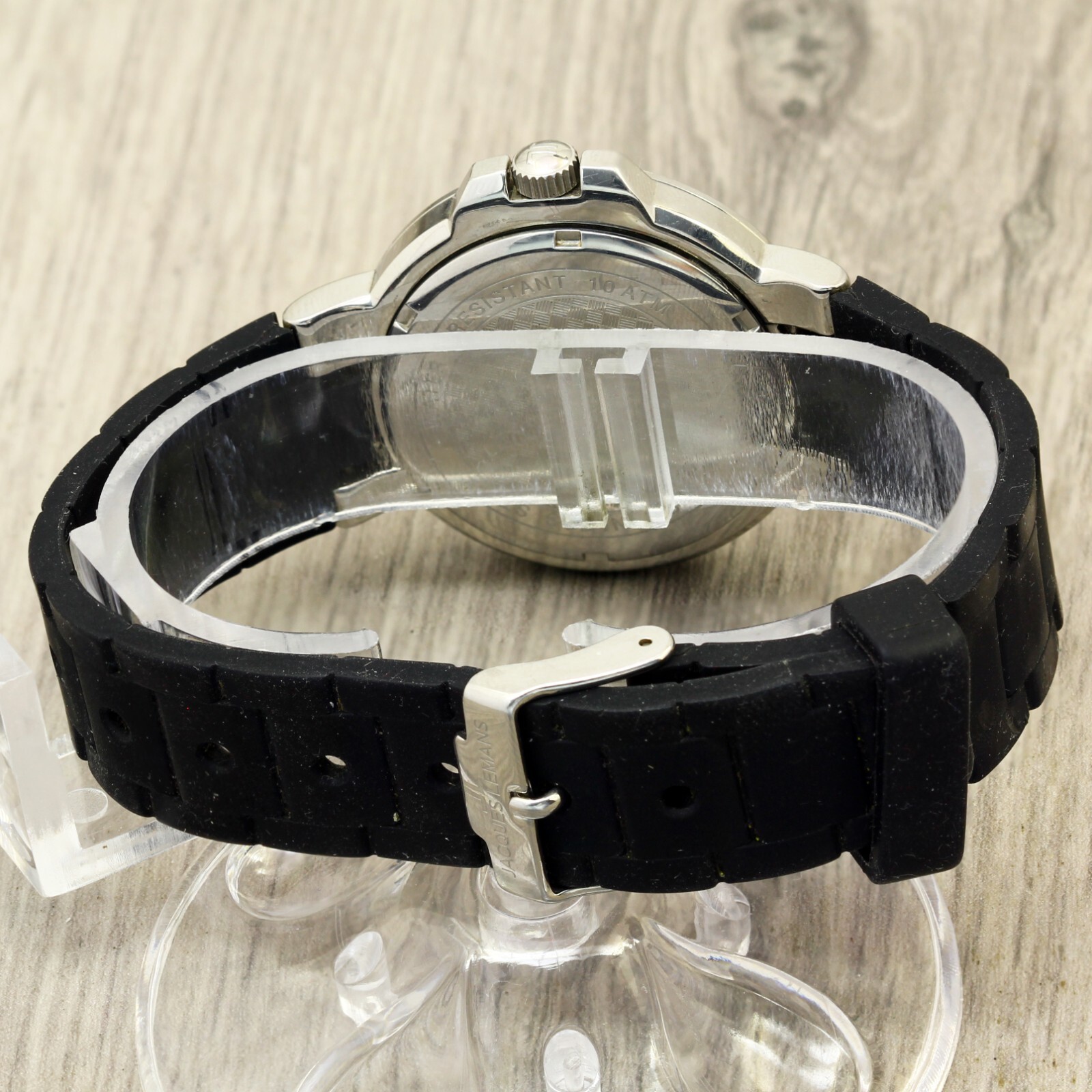 Jacques Lemans 1-1709 JL.AA Geneve quartz Swiss made stainless steel wristwatch