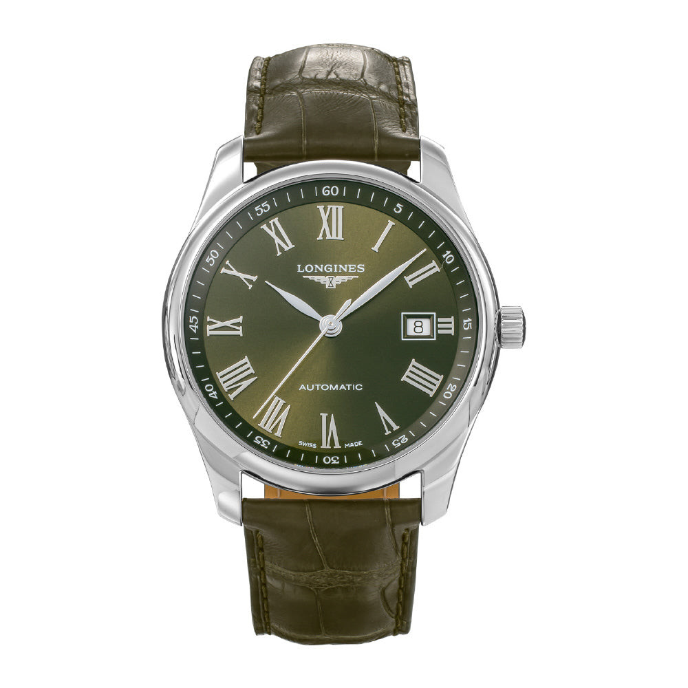 Longines Master Collection 40mm Green Dial Automatic Watch L2.793.4.09.2