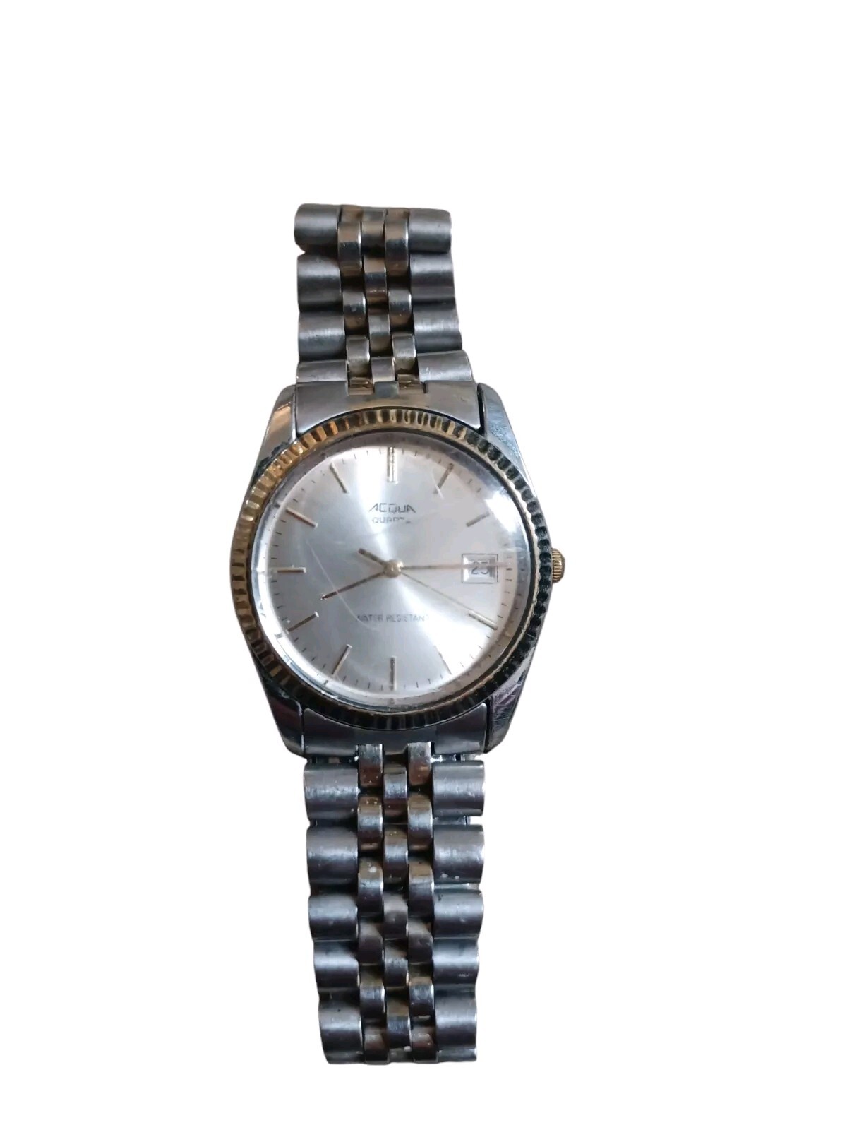 Vintage Acqua Timex Watch Parts/Repair Date Water Resistant Philippines