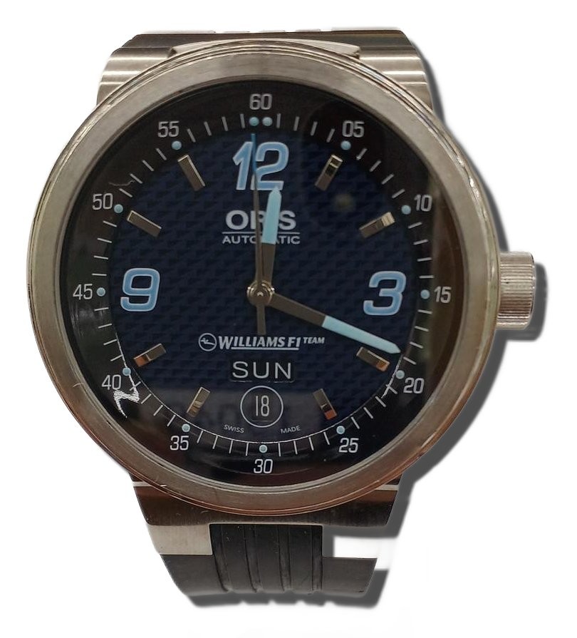 ORIS 7560 Williams F1 Wristwatch Works Men 4176