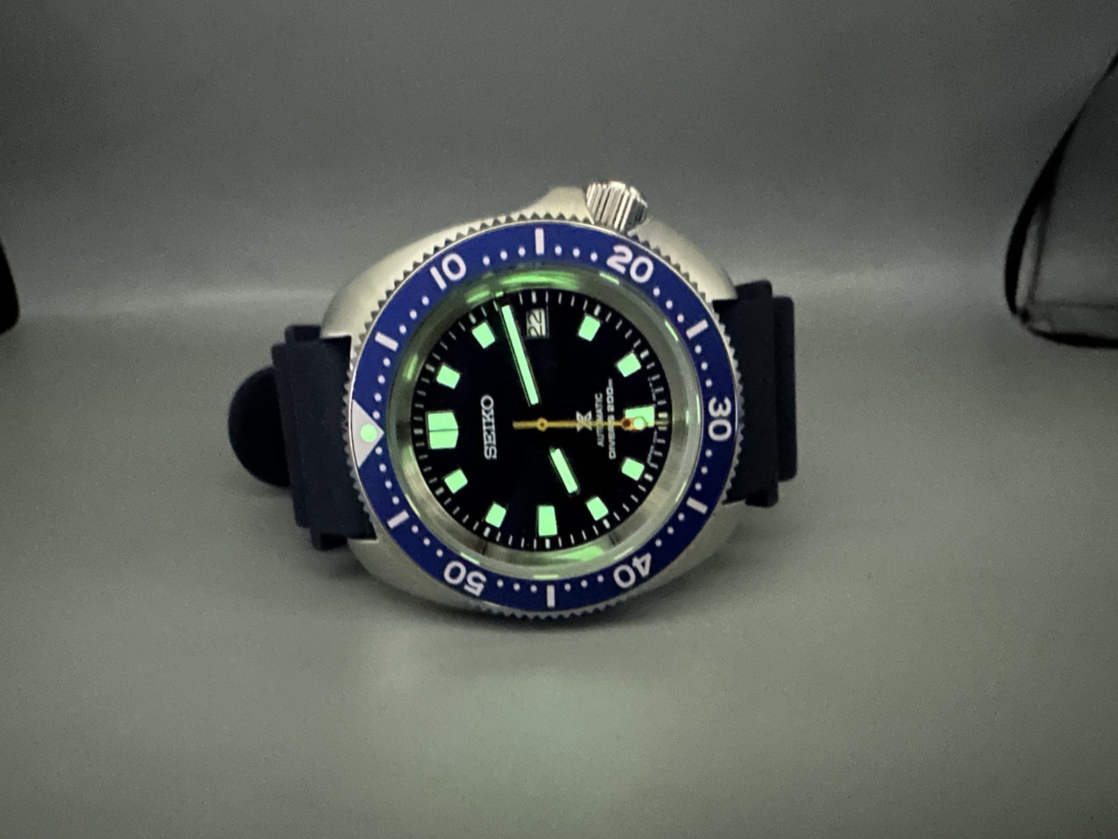 Blue Seiko Captain Willard Style Diver | Vintage Automatic Watch | Refurbished 7