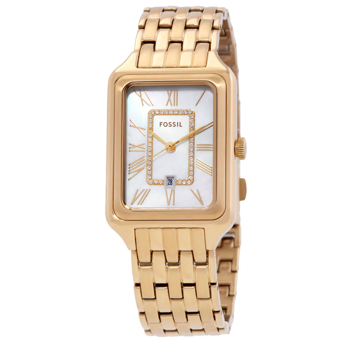 Fossil Raquel Quartz White MOP Dial Ladies Watch ES5304