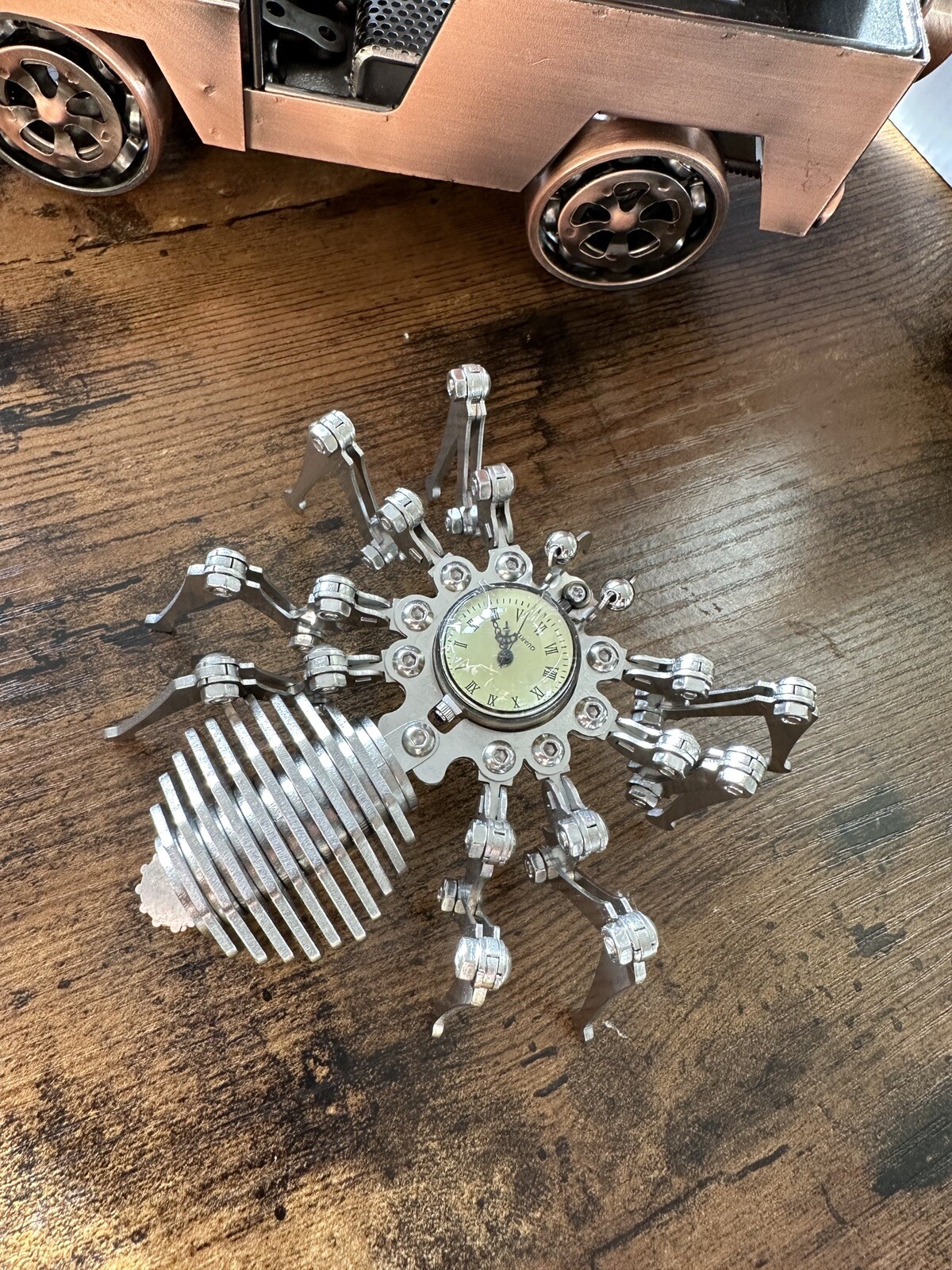 Handmade spider watch Stain-steel