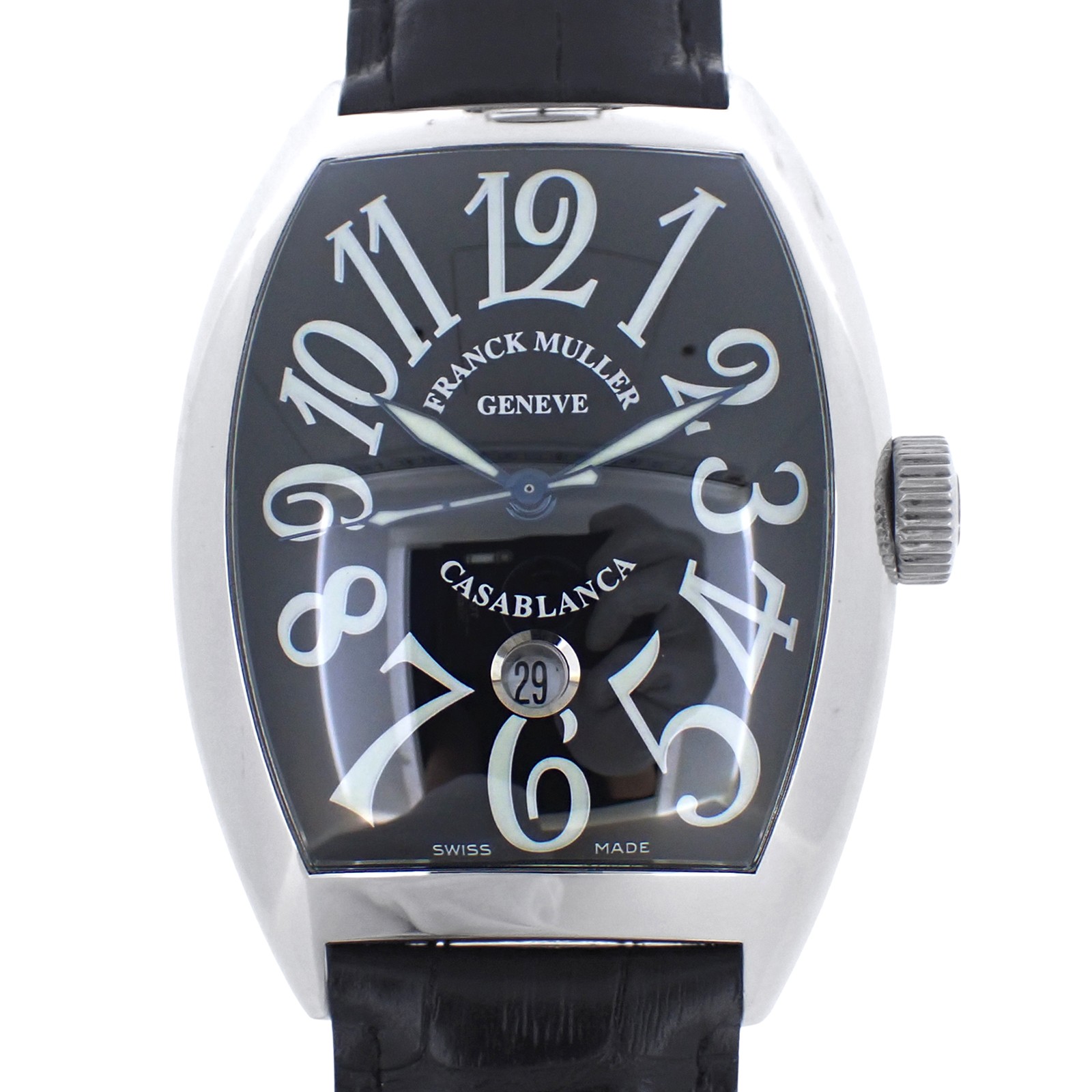 FRANCK MULLER Casablanca Date 9880CDT black mens watch