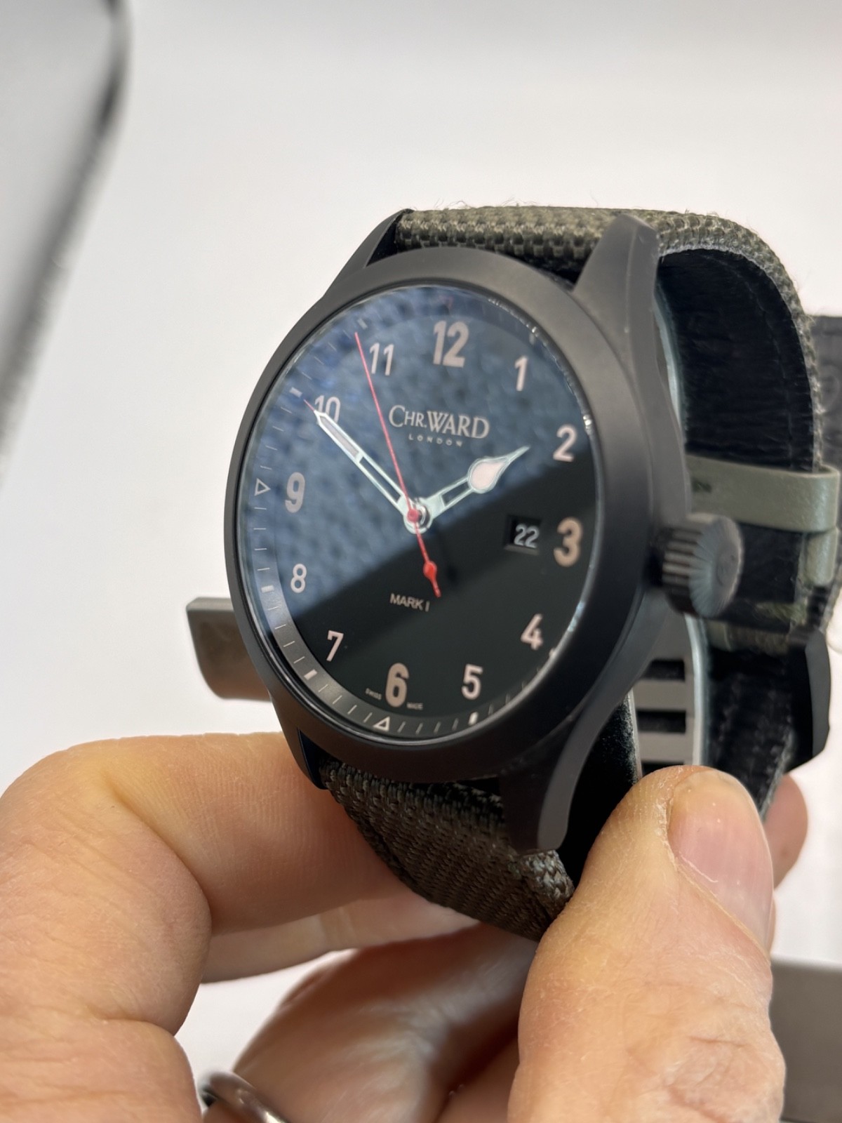 Christopher Ward C8 Flyer Quartz 44mm (03/2017) WH1741F