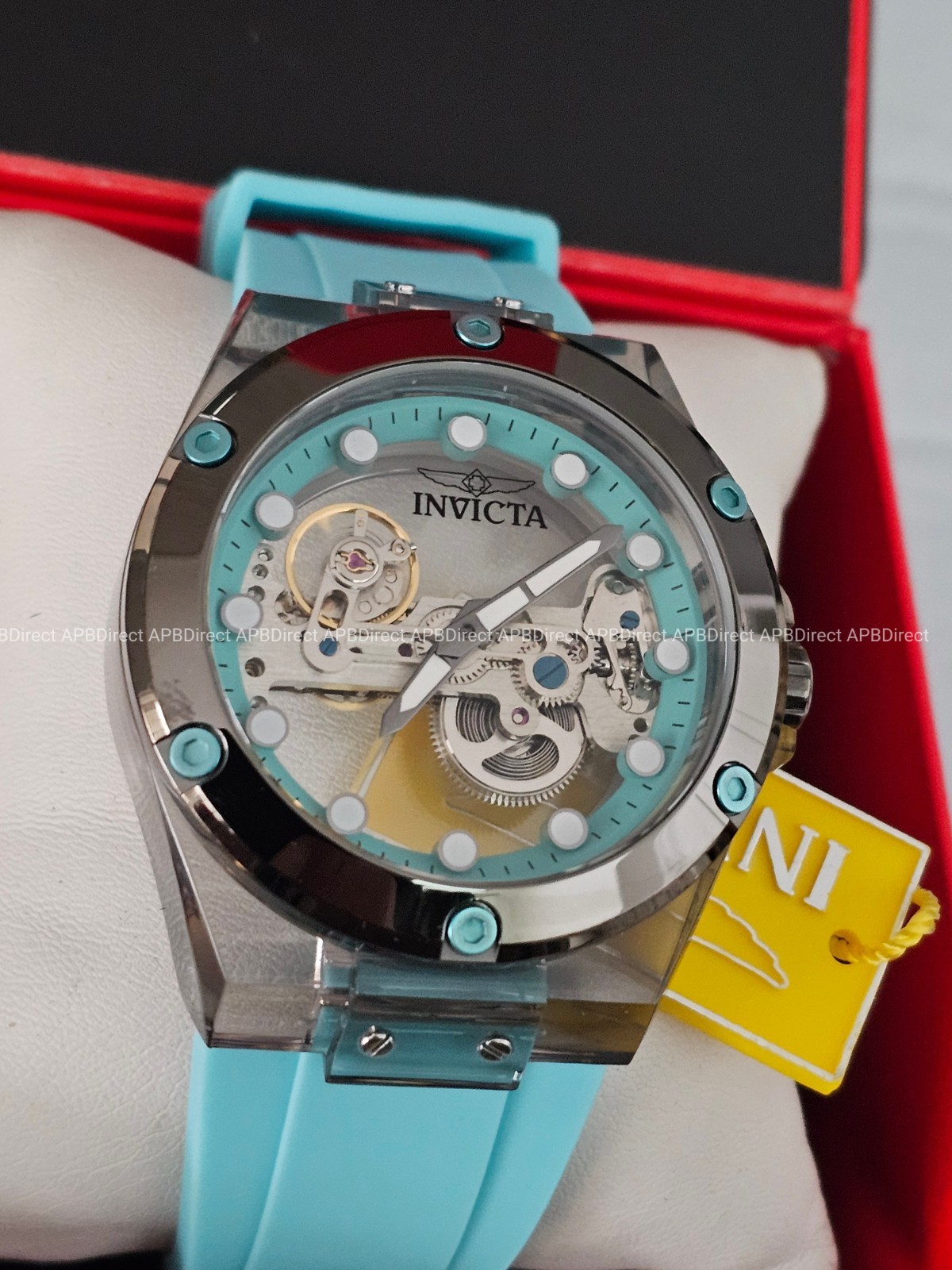 Invicta – Speedway – MECHANICAL – Ghost Bridge MVMNT – Skeleton – mens watch