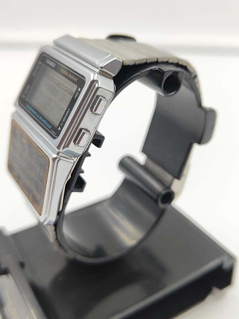 Vintage 80’s CASIO DBC-600 DATABANK Digital Watch Retro Style