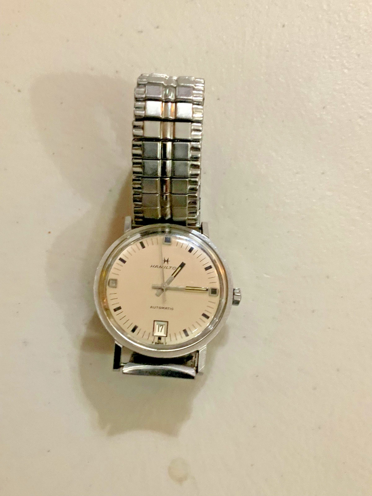 Vintage Hamilton 64049-3 Automatic DATELINE Watch UFO Men’s Classic watch 64A