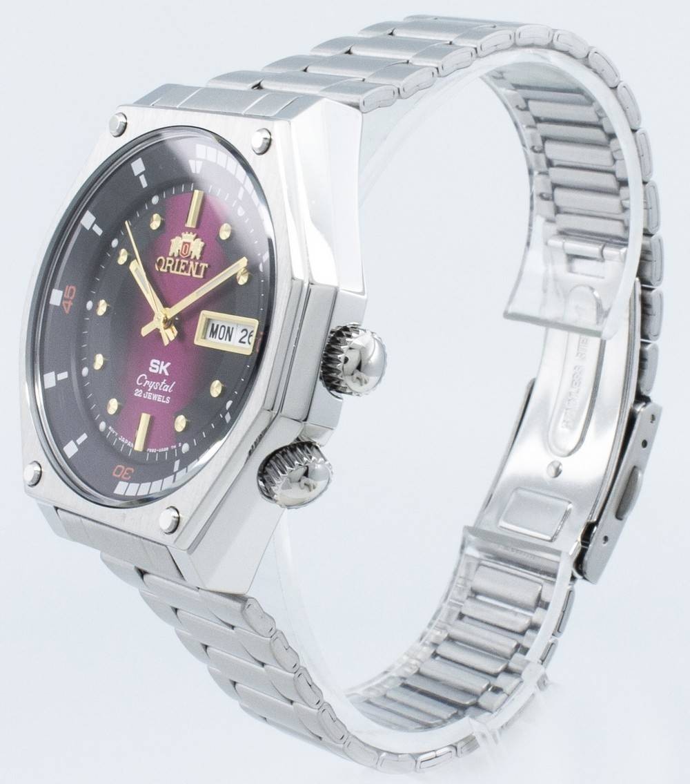 Orient Black and Pink Dial Automatic 22 Jewels RA-AA0B02R19B Men’s Watch