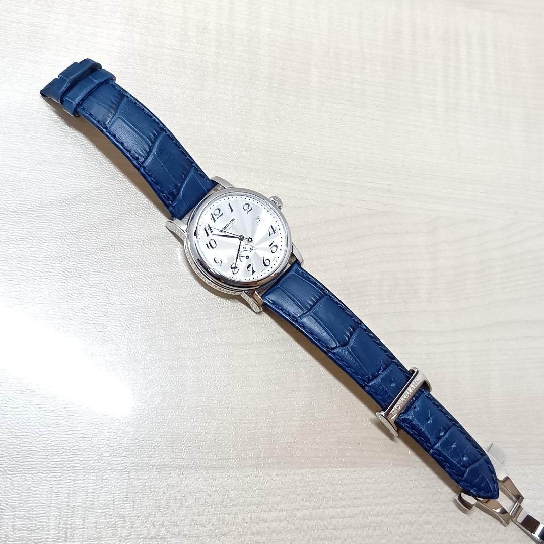Montblanc Meisterstuck 7073 Automatic 40mm Guilloché White Dial w/ Bracelet