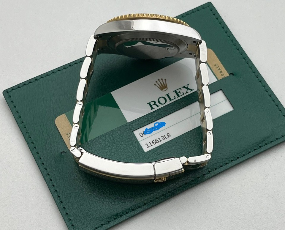 ROLEX SUBMARINER 40mm Ref: 116613LB CERAMIC BLUESY WITH PAPERS 2015