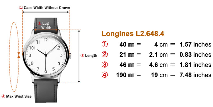 SERVICED *Near MINT-* LONGINES Master Collection L2.648.4 40mm Automatic Watch