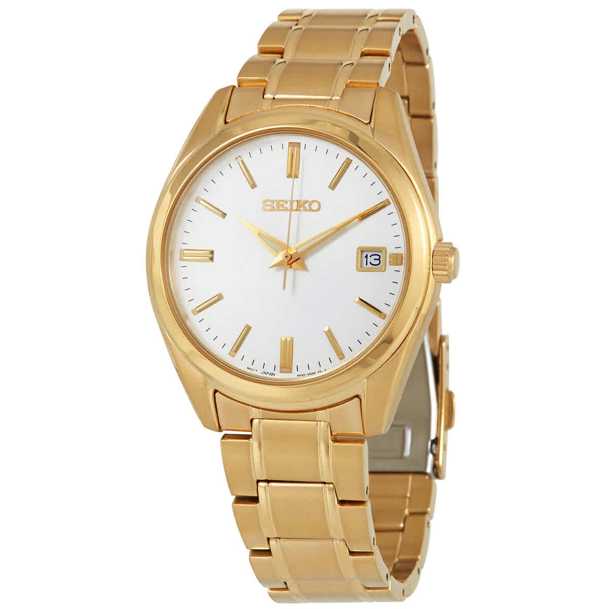 Seiko Quartz White Dial Men’s Watch SUR314P1