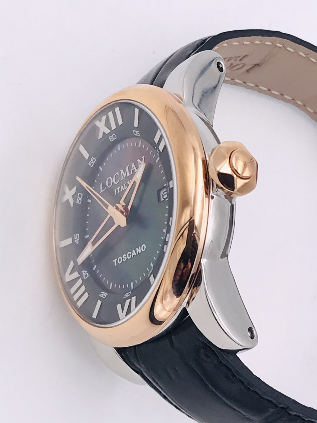 Orologio Locman Toscano Automatico Ref590AOK/900 42mm Nero Scontatissimo Nuovo