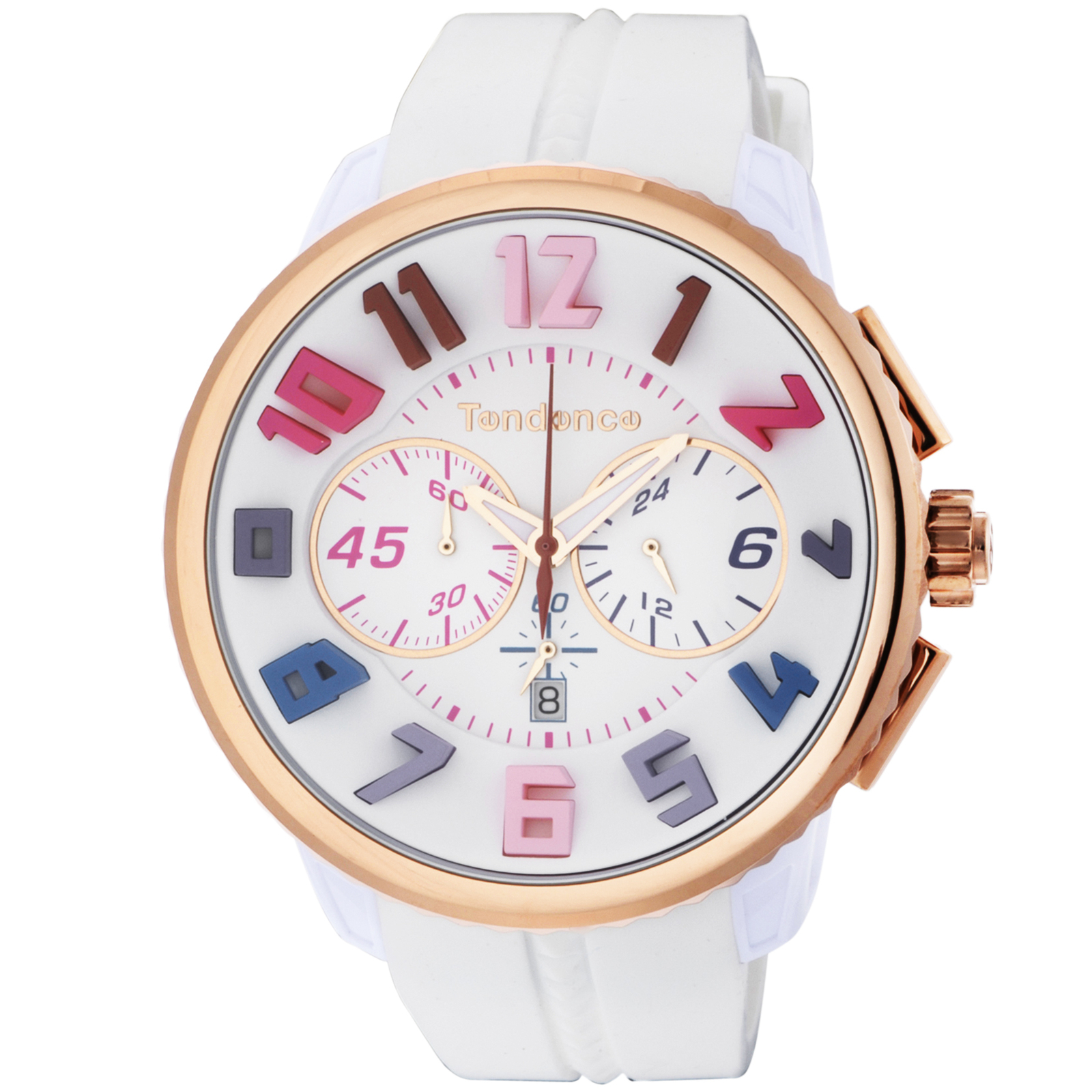TENDENCE GULLIVER Rainbow Men’s Women’s White Quartz Ref. TY460614 Watch Brand