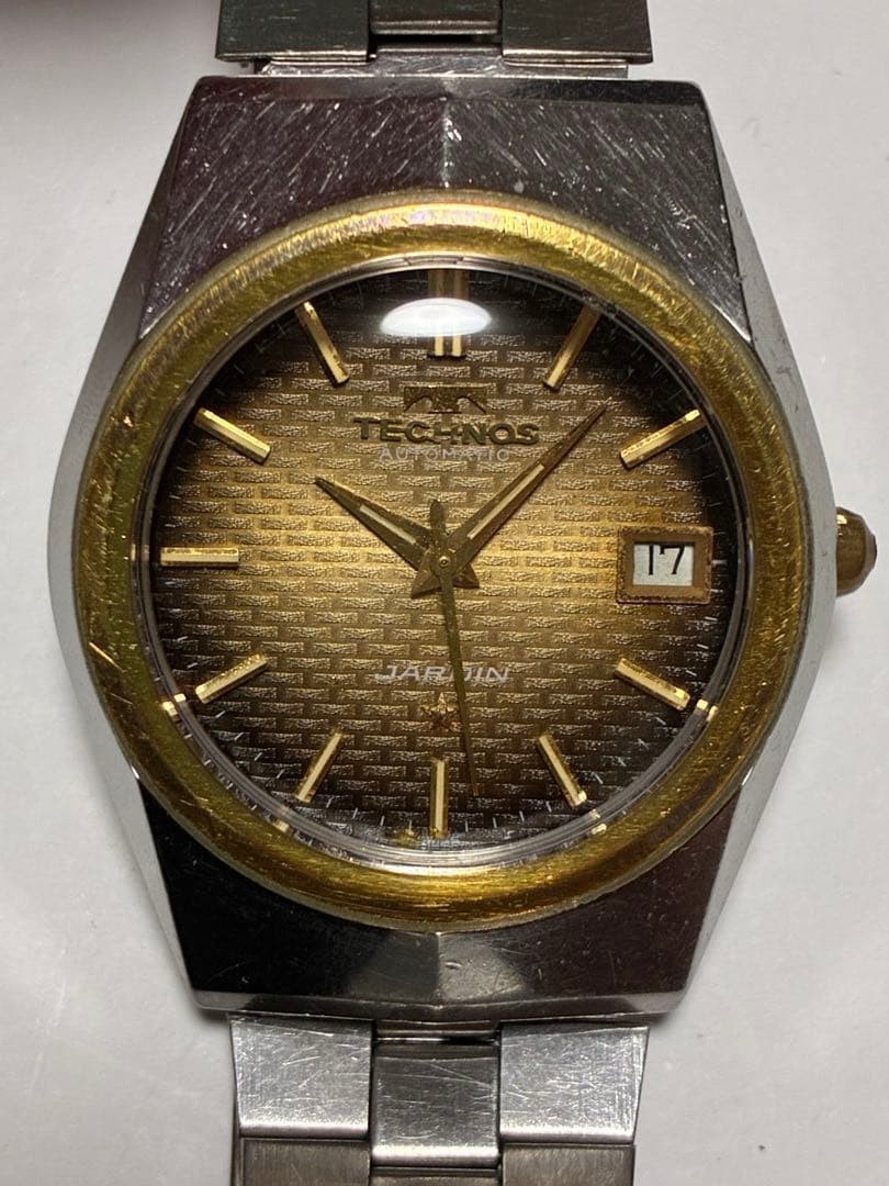 Technos Jardin Automatic Men’s Watch Vintage Free Shipping