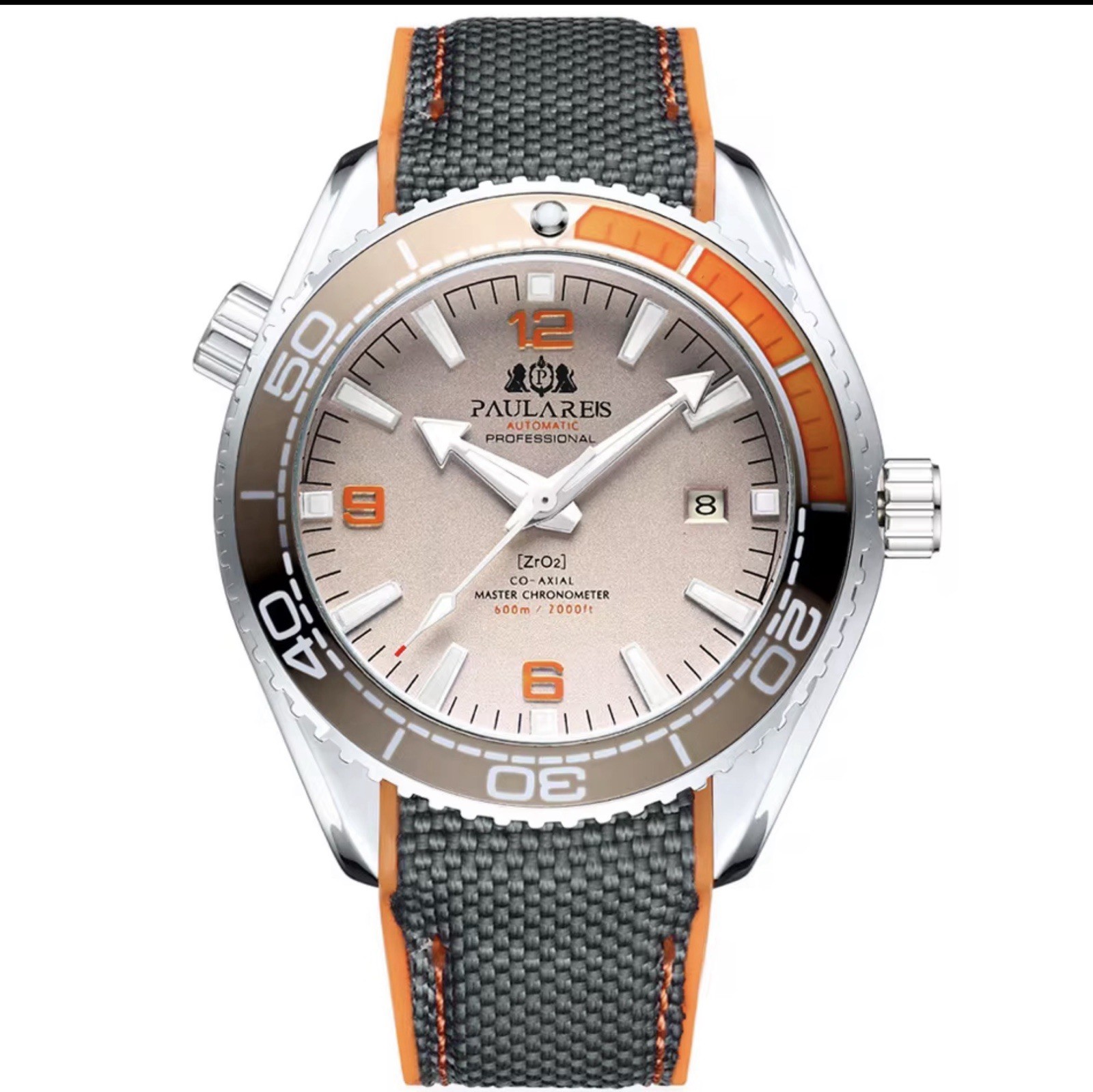 PAULAREIS Casual Waterproof Men’s Watch Luminous Automatic Mechanical Great Gift