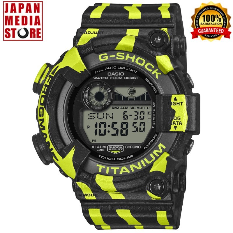Casio G-SHOCK GW-8200TPF-1JR FROGMAN Master of G Sea Poison Dart Frog Men Watch