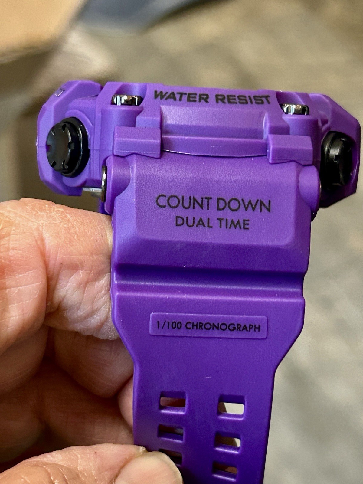 Activa Kadron X Invicta Digital, Chrono, 53mm, WR 50m, New/Box/3yr Wnty Purple