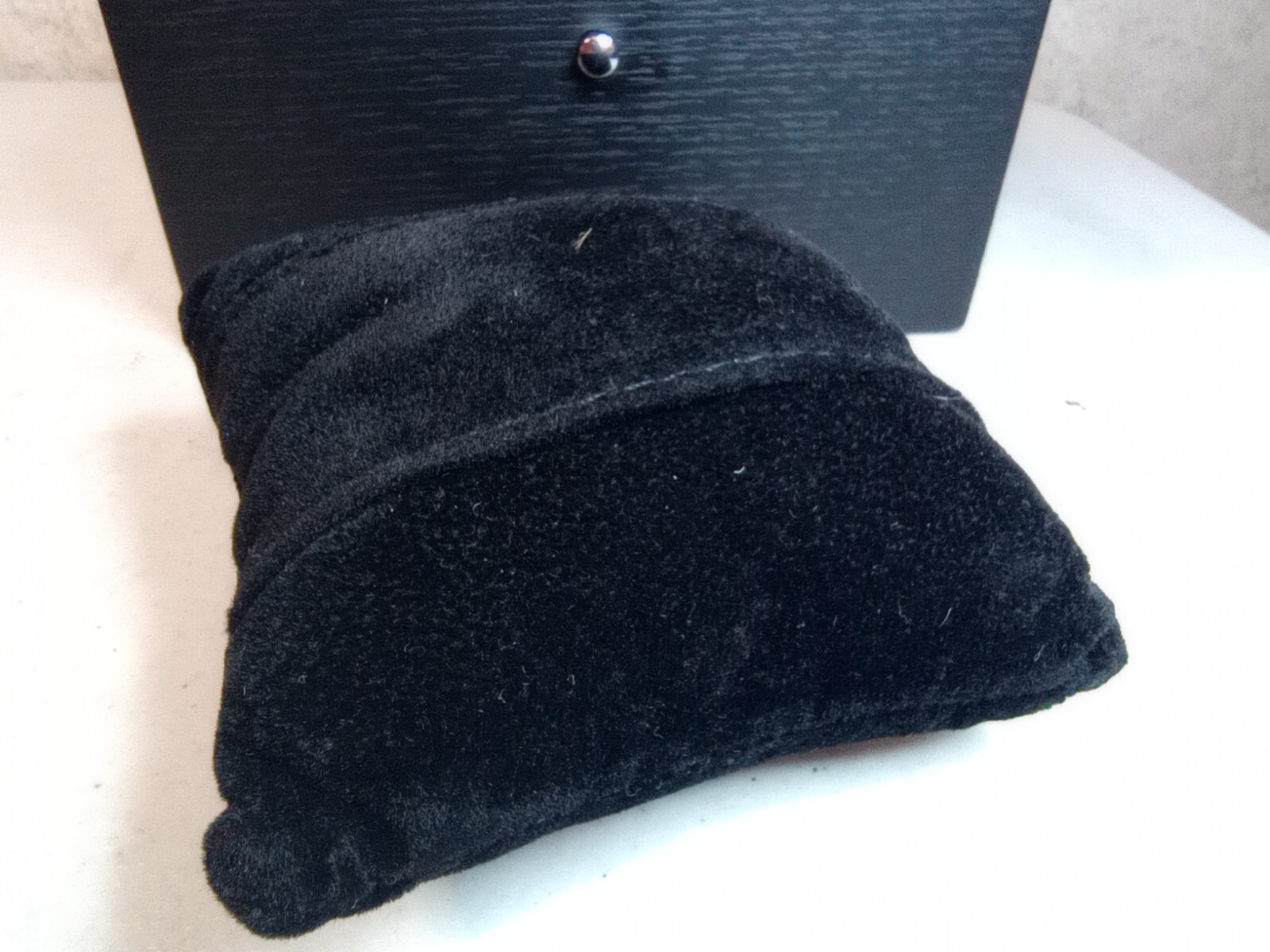 BRERA WATCH EMPTY BOX ONLY WITHOUT TAG BEAUTIFUL WOODEN BLACK BOX