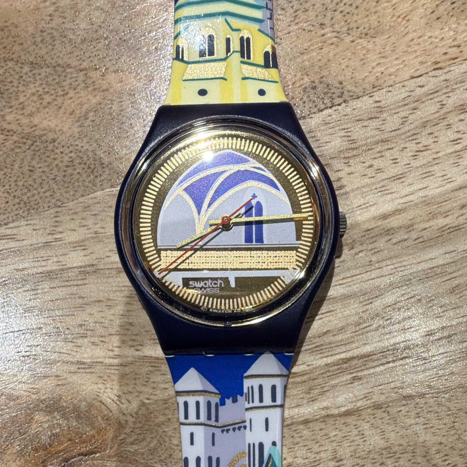 COLLECTABLE Swatch Vintage 1990s Backstage Gn120