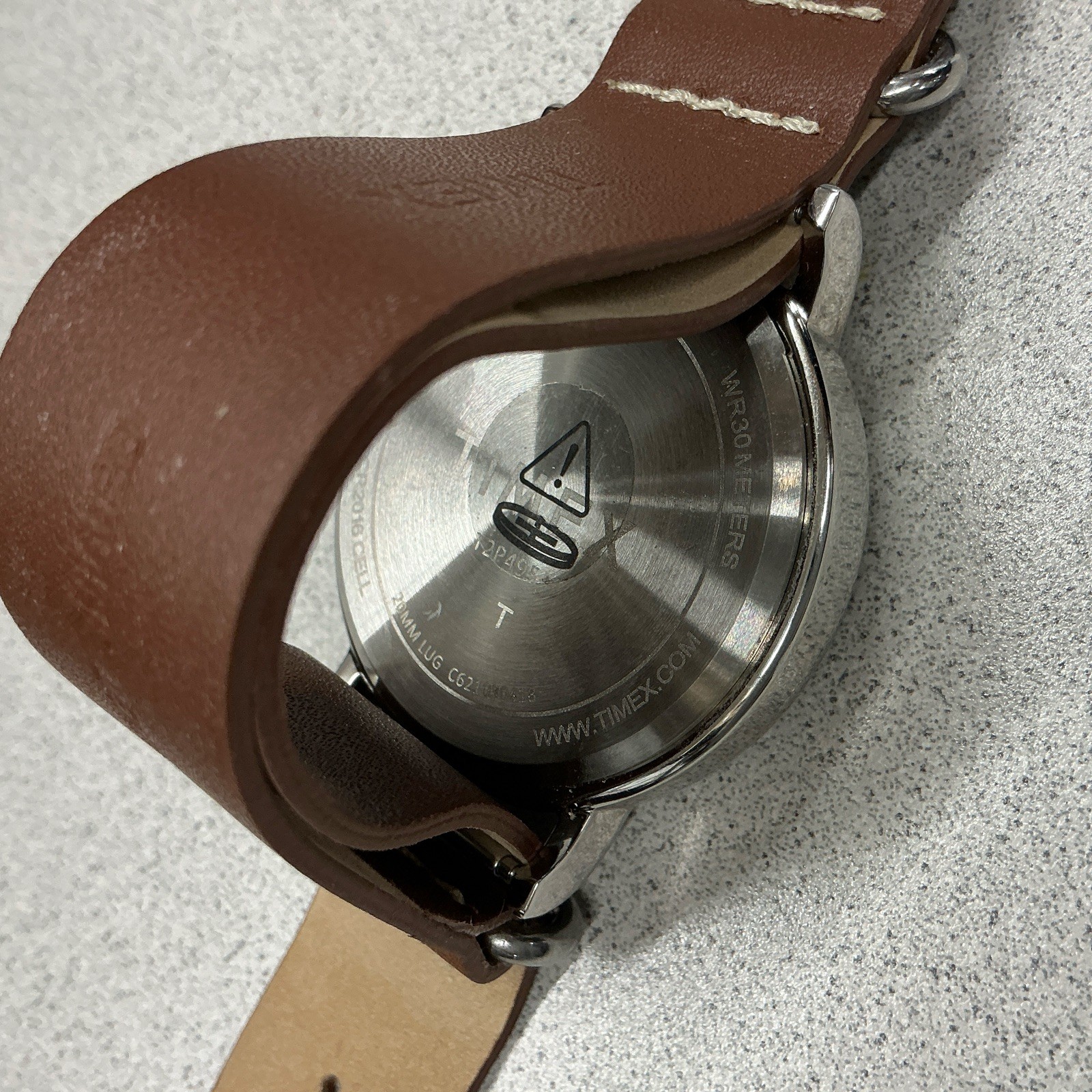 Timex Weekender Men’s Watch Brown Leather Strap