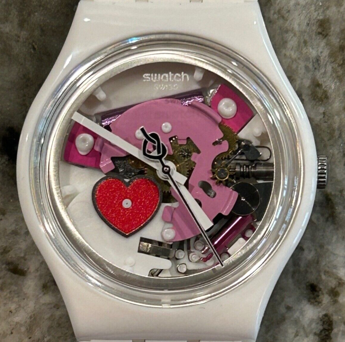 Swatch Valentine Special – Tender Present – GZ300 – 2016 – Gent – Mint Condition