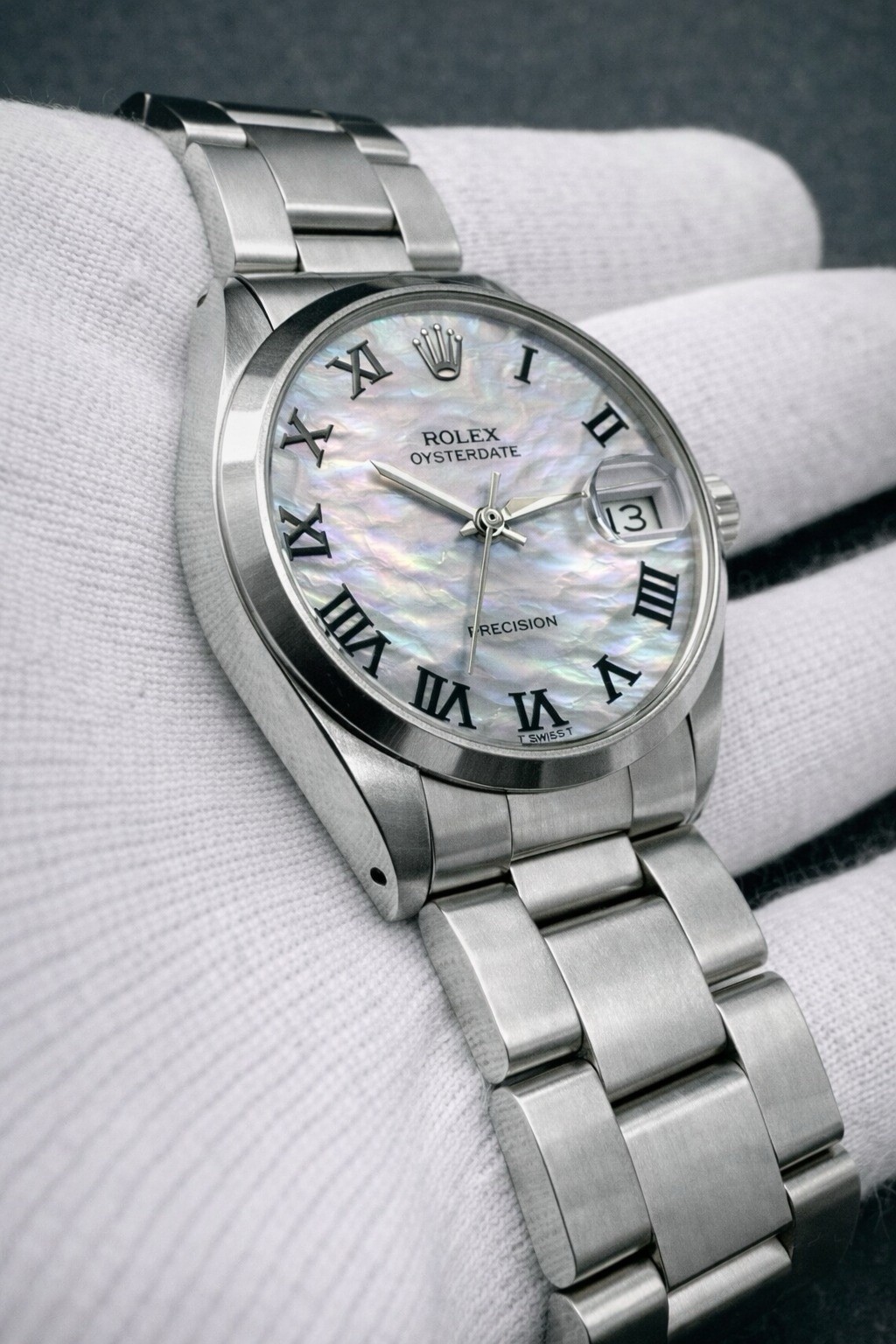 Rolex Oyster Precision 6694 – Dial Brillantini Mop – Overhauled – Warranty